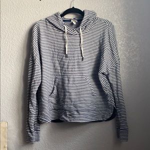 Striped hoodie